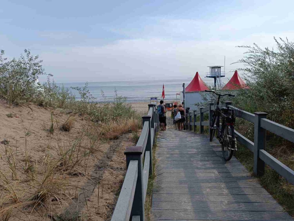 heringsdorf usedom cesta na plaz